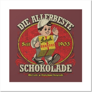 Die Allerbeste Schokolade 1903 Posters and Art